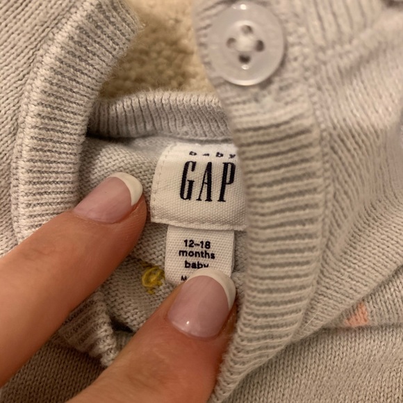 baby gap sweater onesie - Picture 2 of 2
